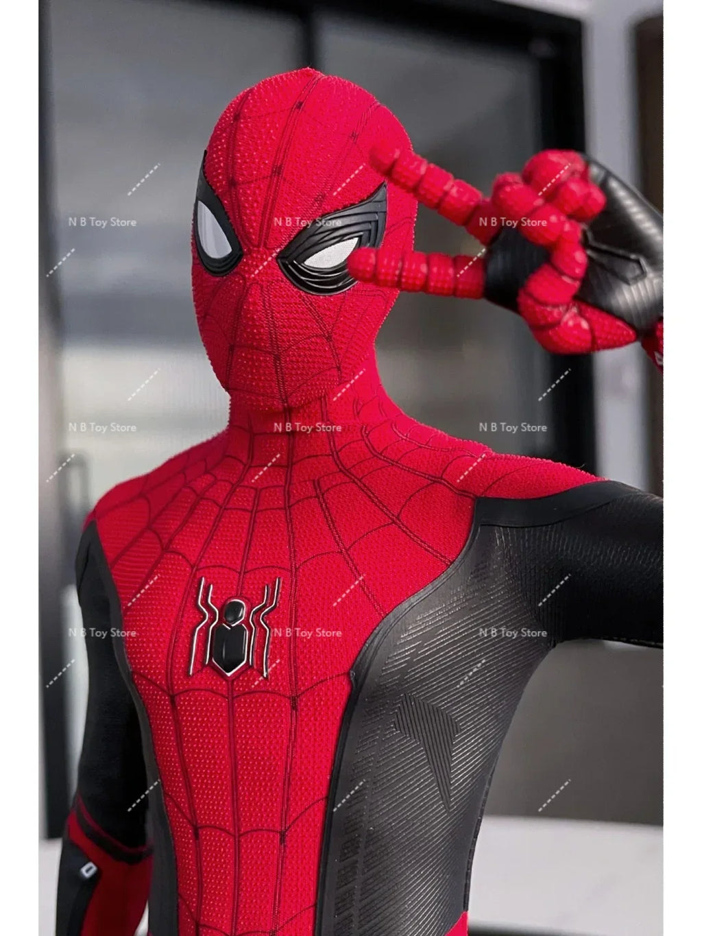 Stock Hot Toys HT 1/6 MMS542 MMS482 Hero Expedition Red and Black Spider Man Upgrade Suit Avengers Infinity War Iron Spider Man