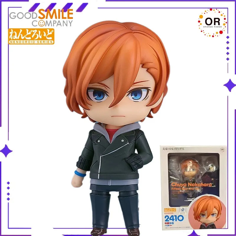 Good SMILE Company, GSC Original Clay Man # 2409 Wenhao Wild Dog Osamu 15 Year Old Anime Mobile Doll Model Handmade Toy Gift