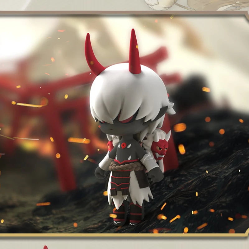 New Onmyoji Series 5 Blind Random Box Guess Bag Mystery Box Toys Anime Action Figure Desktop Ornaments Home Decor Dolls Gift