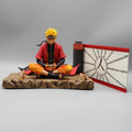 Uzumaki Naruto Anime Figure Naruto Action Figurine 16cm Sit In Meditation Posture Statue Screen Decor Collectble Anime Toys Gift