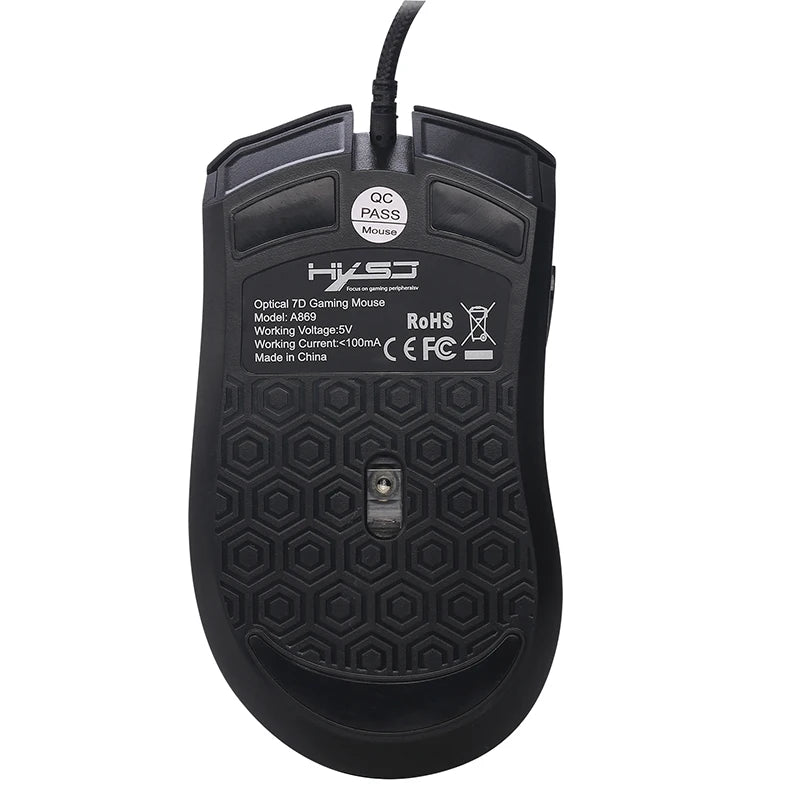 Neue kabelgebundene Gaming-Maus Gamer 7 Tasten 3200 DPI LED Optische USB-Computermaus Spielmäuse Maus Mause für PC Computer Gamer