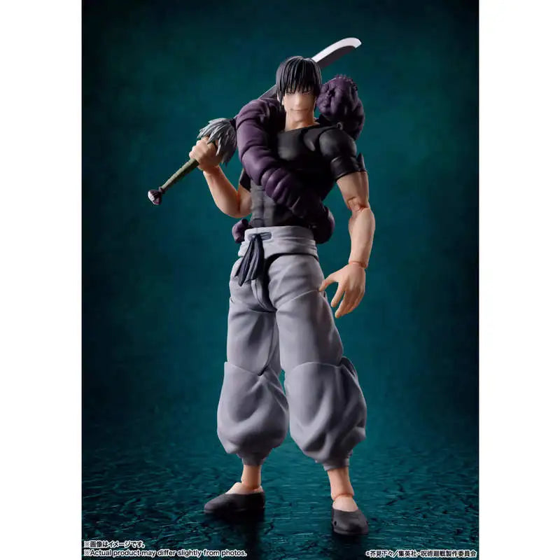 Bandai Genuine In-Stock SHF Fushiguro Toji Jujutsu Kaisen Haimura Yu Yu Folding Multi-Joint Action Figure Model Ornament Toy Gif