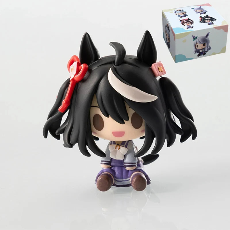 #2665 Umamusume Pretty Derby Mihono Bourbon Anime Figure Gold Ship/Tokai Teio/Matikanetannhauser Action Figure Model Doll Toys