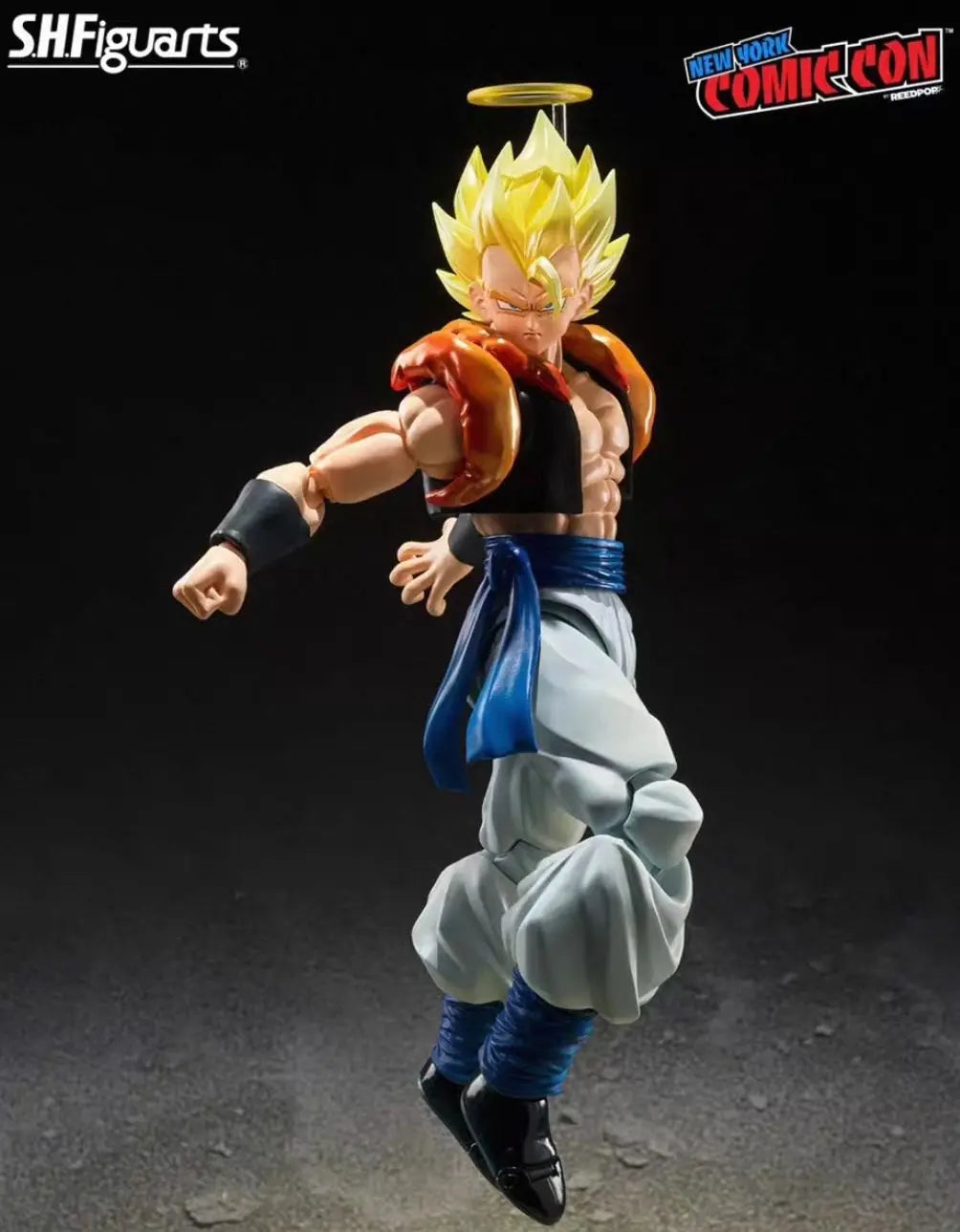 In-stock Bandai SHF Dragon Ball NYCC Exclusive Hell Gogeta Limited Edition 1/12 Action Figure Collectible Gift