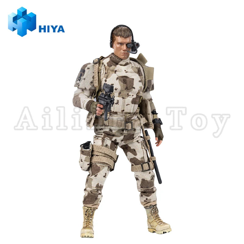 HIYA 1/12 6inch Action Figure Exquisite Super Series Universal Soldier Andrew Scott Anime For Gift