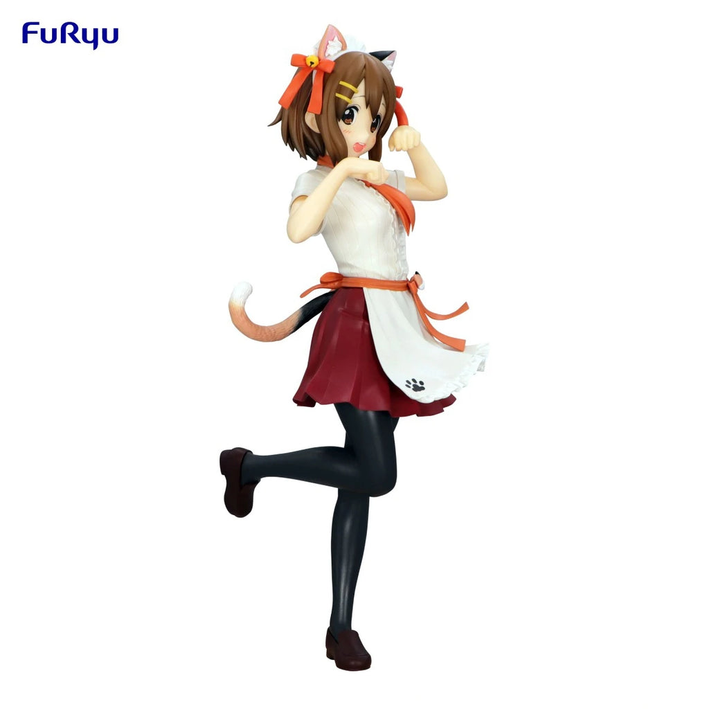 Original Genuine FuRyu K-ON Trio-Try-iT Yui Hirasawa Nakano Azusa 22cm Anime Action Figure Toys Doll Collection Christmas Gift