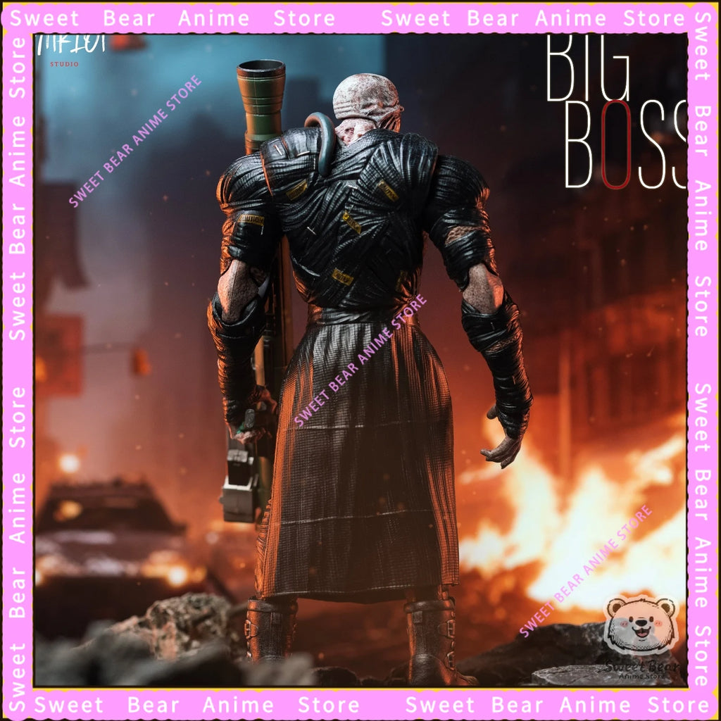 In Stock Patriot 1/12 Nemesis-T Type Tracker Resident Evil BIG BOSS Action Figure ACG Model Trendy Toy Desktop Doll Collectibles