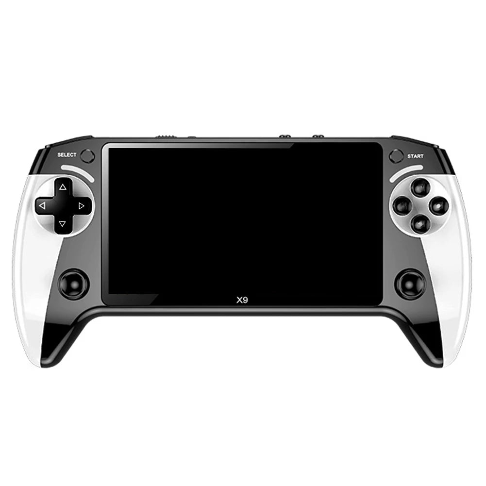 Neue X9 Handheld-Spielkonsole 1500 mAh 5,5-Zoll-IPS-Bildschirm Videospielkonsole 8 GB 2000+ Retro-Spiele Tragbarer Spiel-Player für FC GBA