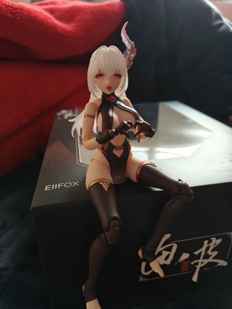Eiifox Bear panda Huaxia Ghost Series Skin Illusion Fully Painted Finished Product That Used Figurine Charm Collectible Gift
