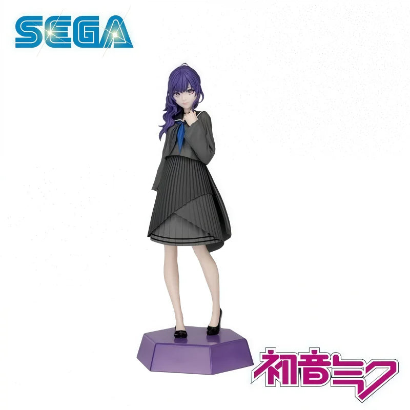 In Stock 100% Original SEGA Hatsune Miku Asahina Mafuyu Action Figure Model Doll Brand New Boexd Anime Characters Garage Toys