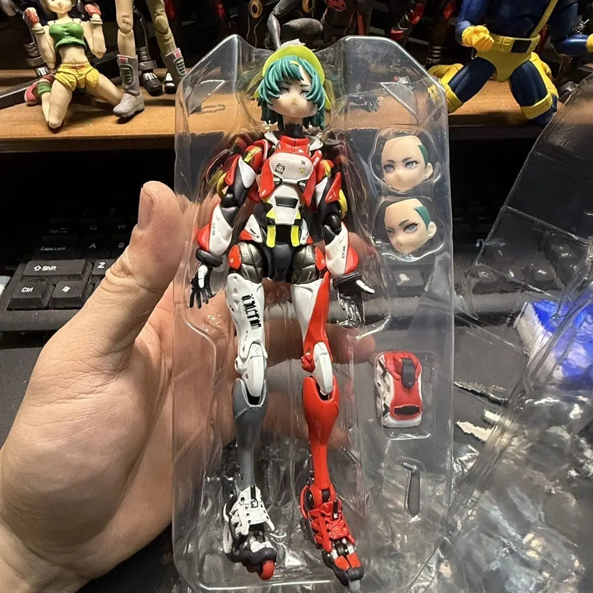 In Stock Max Factory Sentinel Girls Anime Action Figures Engine SSX_155tb TURBO ACID Marlboro KO Figurine Toys Gifts