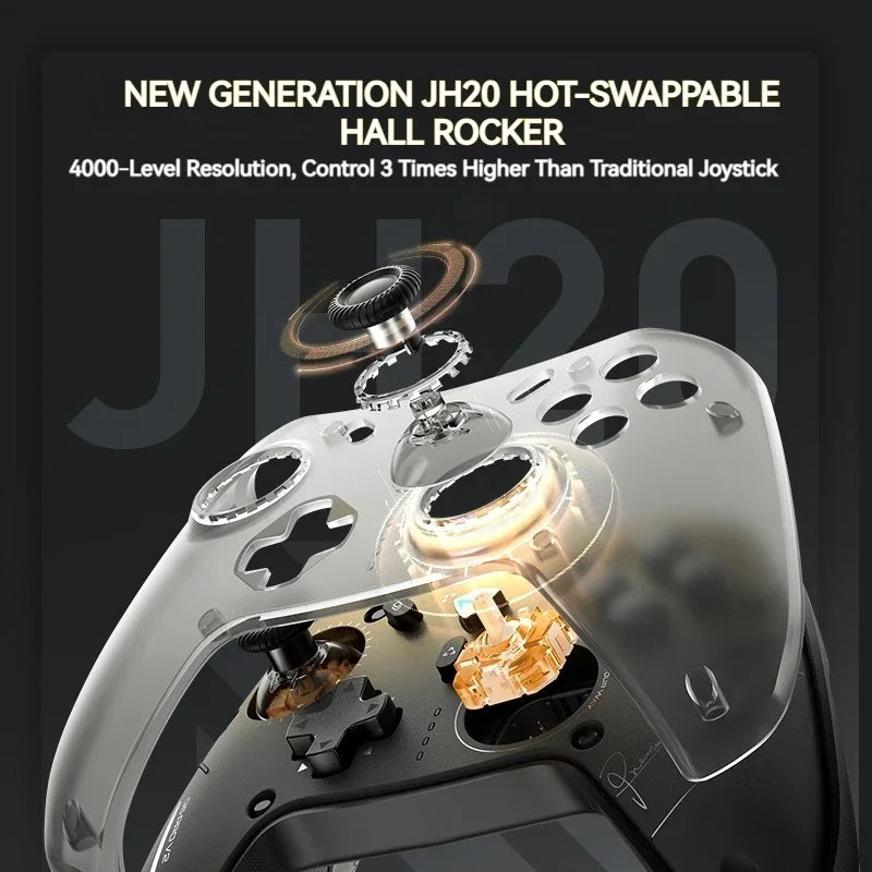 Machenike Gamepad G5Pro V2 Collector Edition Optical Gamepad Hall Joystick Custom Control PC STEAM Wireless Bluetooth Trigger