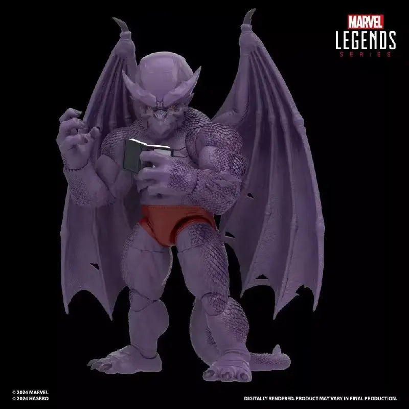 Original Hasbro MARVEL LEGENDS Fantastic Four Dragon Man Anime Figure Model Gift Toy Collection