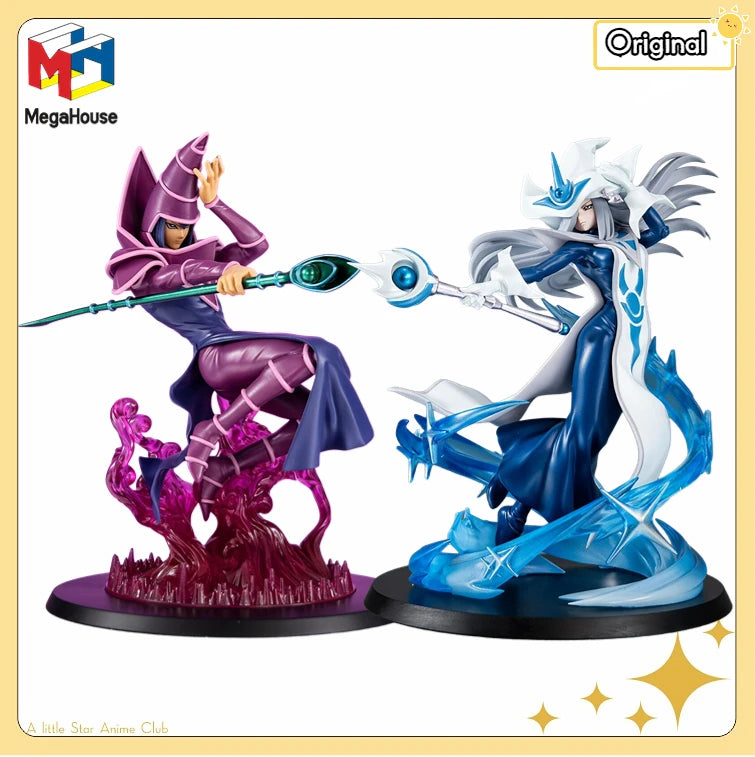 【Pre Sale】Original MegaHouse MONSTERS CHRONICLE Duel Monsters Black Magician/Silent Magician Model Gift Ornament