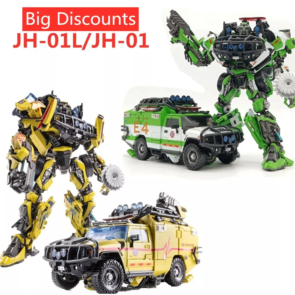 NEW JH   JH-01 JH-01L MPM-11 Ratchet MPM11 Green Yellow Version Movie Edition Action Figure KO Robot Toys in stock