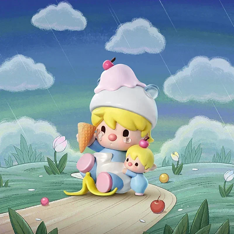POP MART Sweet Bean I Want a Hug-Serie Blindbox-Spielzeug Kawaii Anime-Actionfigur Überraschungs-Mystery-Box Puppen Mädchengeschenk