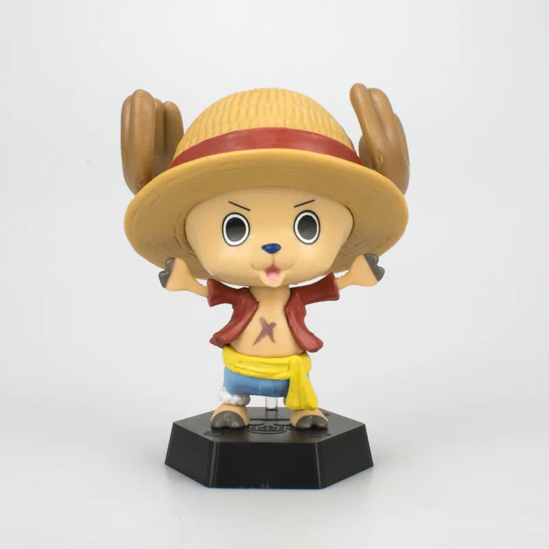 9 Anime One Piece Tony Tony Chopper Cos Luffy Saber Figure Model Buggy Toy Sabo Gift Car Ornament Action Figure Collect Gifts