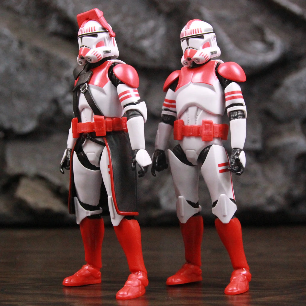 New Body - Star Wars Coruscant Guard Shock Trooper Combat Scout Squad Captain Leader 6" Action Figure The Bad Batch Clone Toys