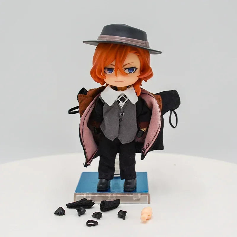 18cm POP UP PARADE Bungo Stray Dogs Nakahara Chuuya Anime Figure Osamu Dazai Action Figure Edogawa Rampo Figurine Model Doll Toy