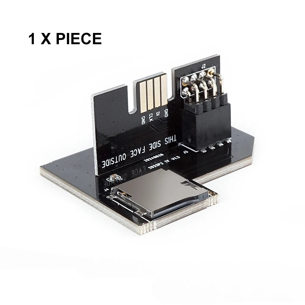 RetroScaler V1.3 NGC SD2SP2 POR MicroSD Card Reader Adapter For Gamecube NTSC Serial Port 2- Gold HQ ENIG Surface