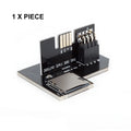RetroScaler V1.3 NGC SD2SP2 POR MicroSD Card Reader Adapter For Gamecube NTSC Serial Port 2- Gold HQ ENIG Surface