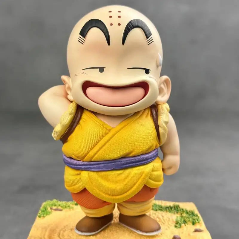 14cm Dragon Ball Figure Son Goku Figures Krillin Figurine Anime Action Collection System Desktop Ornaments Holiday gift toys