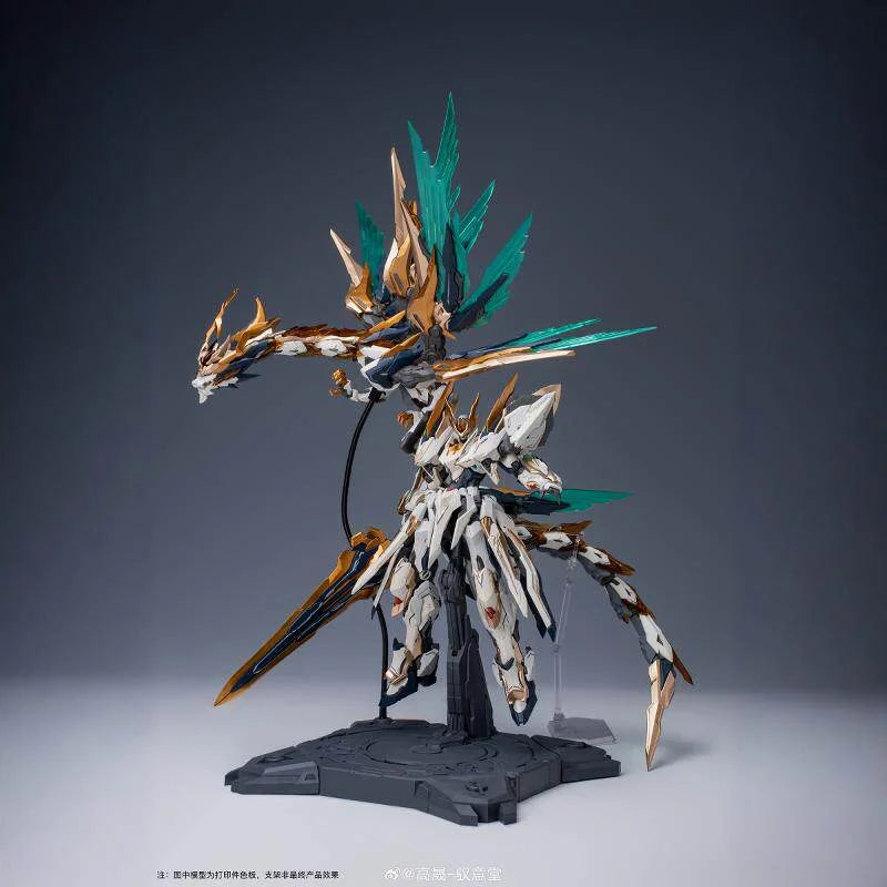 Yuyitang Emp-01 Xiantian Yinglong Emperor Divine Mech Assemble Plastic Model Kit Collectible Action Figure For Mecha Hobbyists