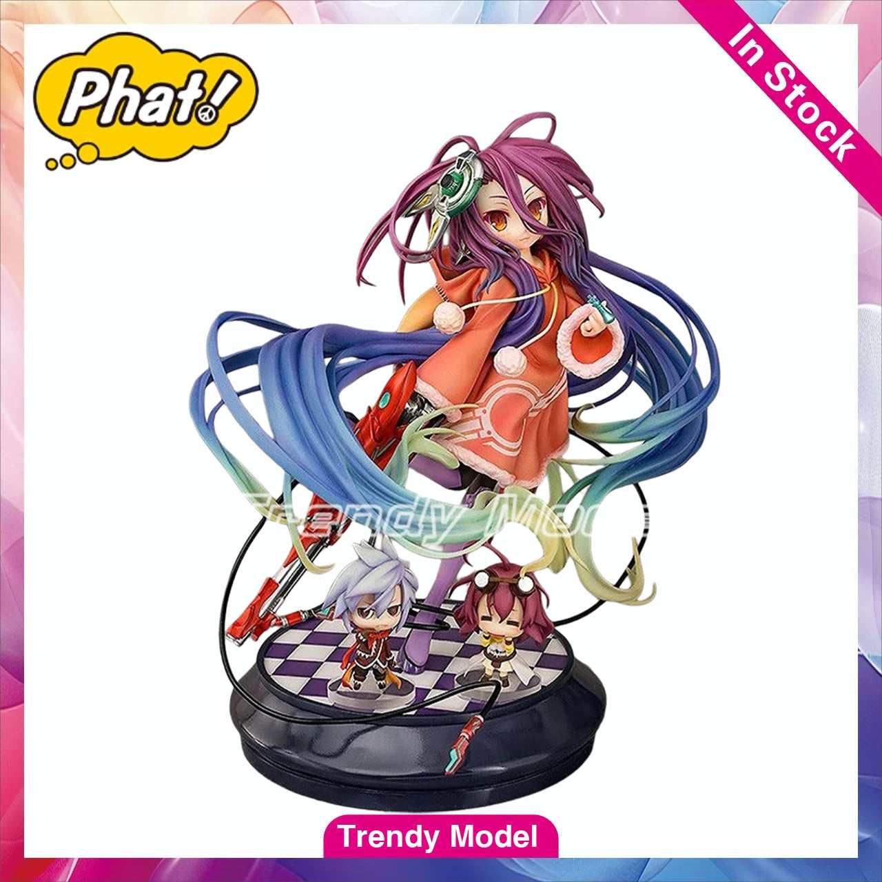 【TM】 Phat! NO GAME NO LIFE: ZERO Shuvi Dola 1/7 Action Figure Model  Toys Gifts Collection Ornaments