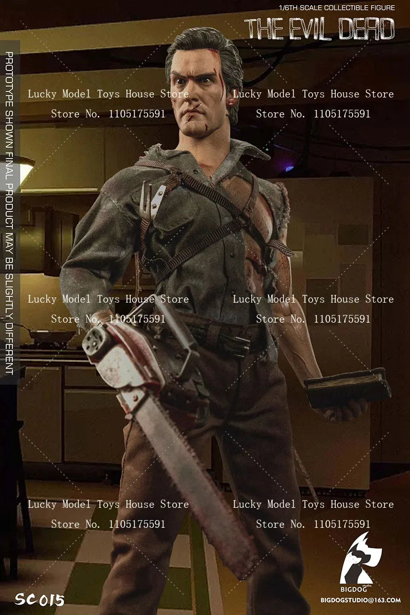 BIGDOG STUDIO SC015 Double Action Figures Version 1/6 The Evil Dead Blood Version 12inch Full Set Soldier Model Doll Collection