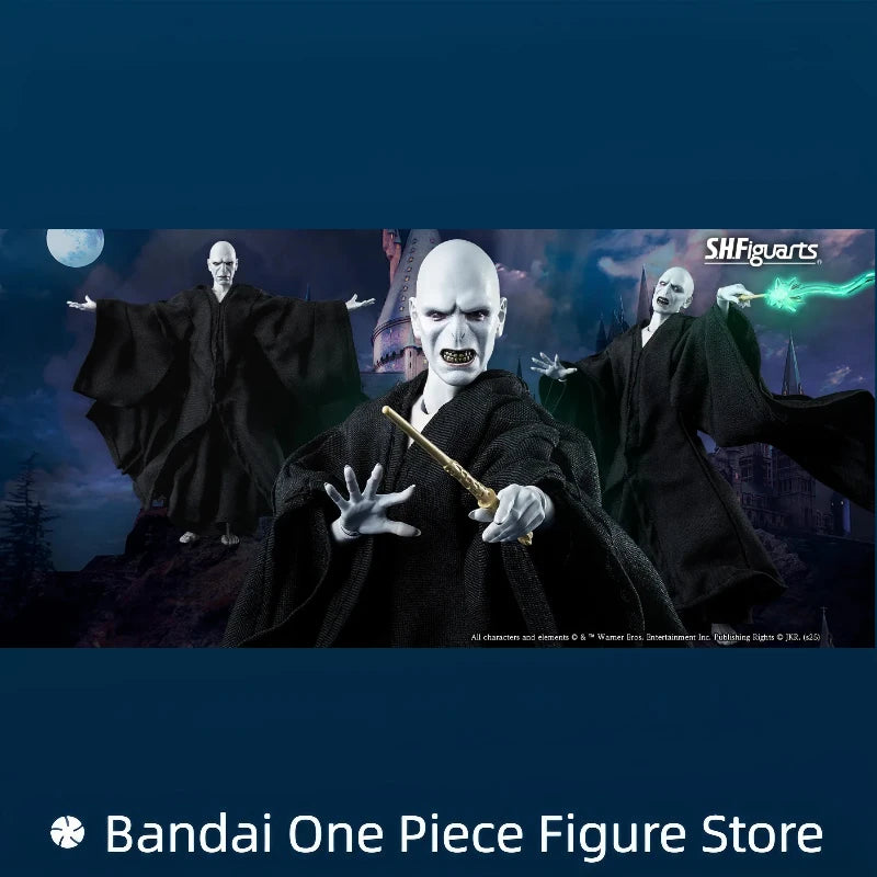 Original Bandai S.H.Figuarts SHF Harry Potter SHF Lord Voldemort Harry Potter and the Goblet of Fire Action Figure Toys Gifts Co