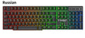 TF200 Wired Keyboard Mouse Combos 104 Keys RGB Blacklight Multi-function USB Gaming Keyboard English Russian for Game Office
