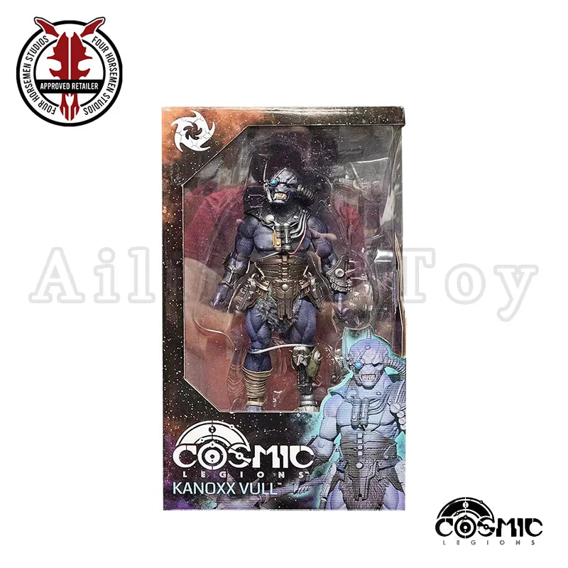 Four Horsemen Studio 1/12 6inch Action Figure Cosmic Legions Kannox Vull Anime Model