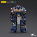 JOYTOY Warhammer 40K Ultramarines Lieutenant Titus 1:18 Action Figure with Articulated Joints Boys Hobby Collection Gifts