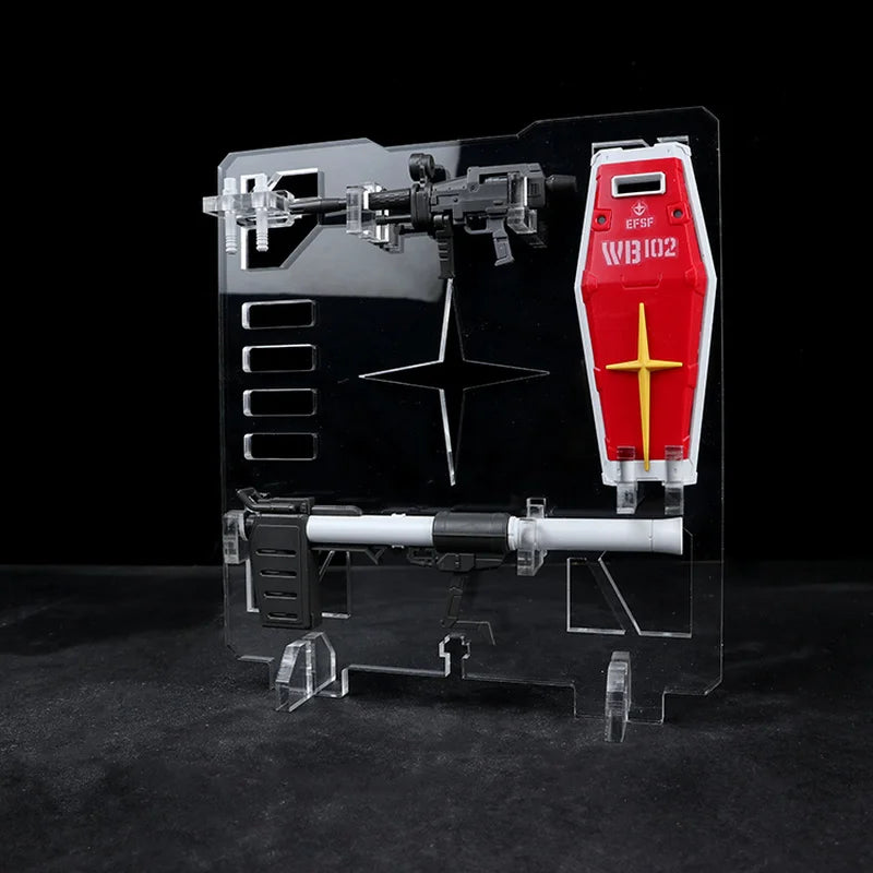 XingChuang Studio RG/MG/PGU RX-78-2 Prototype 2.0 Model Stand Rack Display Base Action Figure Accessory Kit