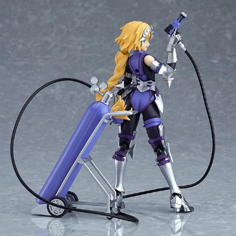 GSC Original FIGMA Jeanne D'Arc Racing Girl Ver. Anime Action Figures Toys for Boys Christmas Gift Collectible Model Ornaments