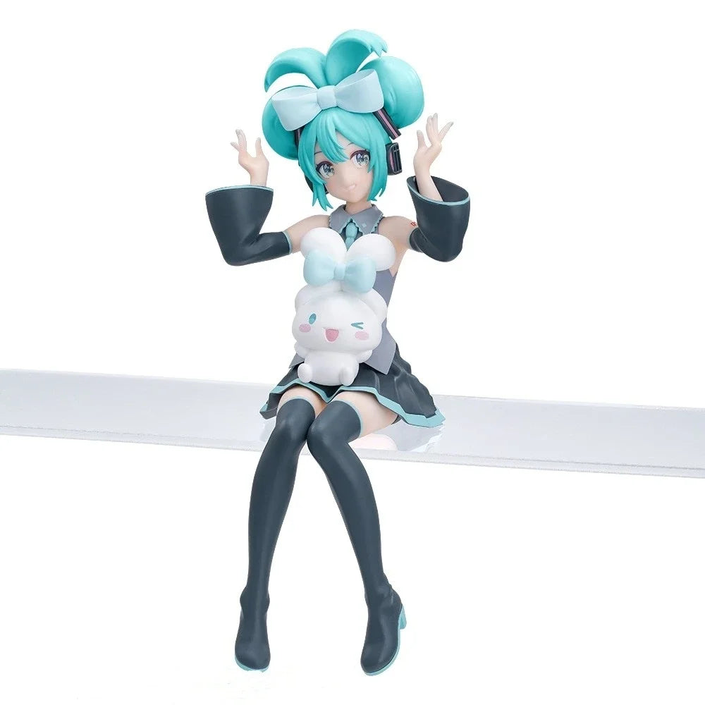 SEGA Original Luminasta Hatsune Miku Cinnamoroll PM Chokonose Anime Figure Action Kawaii Doll Collectible Model Toys Kids Gift