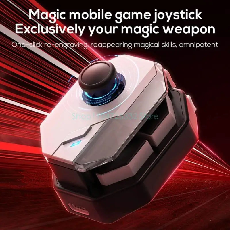 Universal Mobile Game Controller with 5.0 Universal Joystick for Android/iOS Phones, Remappable Buttons & Ergonomic Design