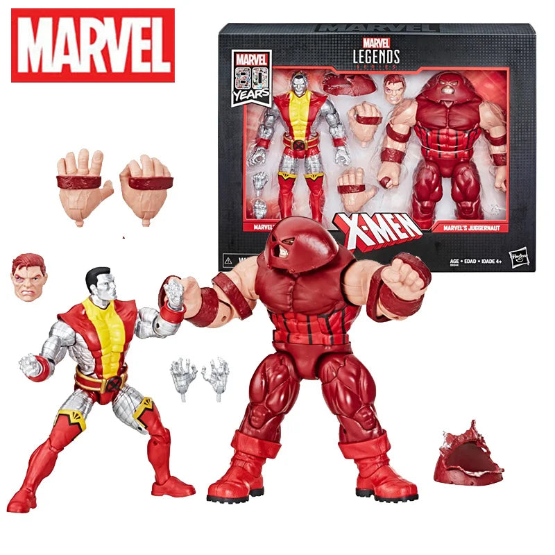 Original Marvel Legends Colossus Juggernaut 80th Anniversary Limited Edition 7-Inch Movable Collectible Model Kids Birthday Gift