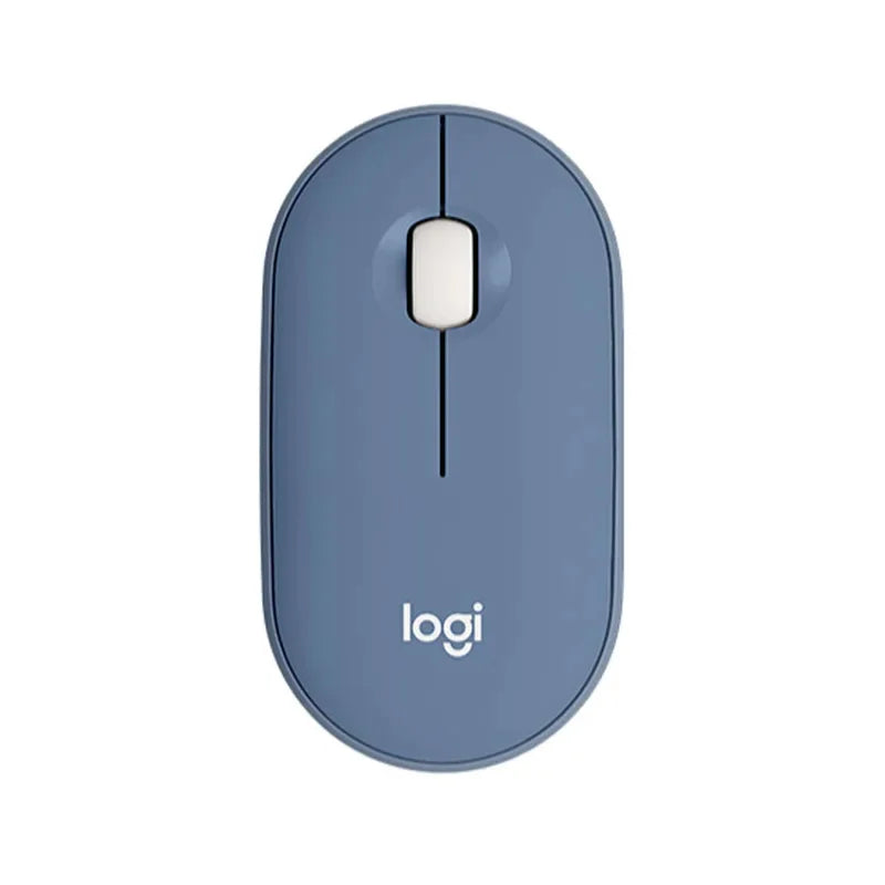 Logitech PEBBLE M350 Laptop Tablet Mouse Wireless Bluetooth Mouse Light and Thin Mute Office Mini Mouse