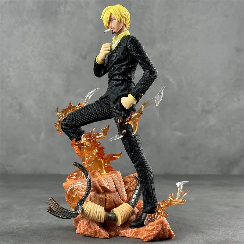 One Piece Resonance Series Lx Doppelflügel Yamaharu Schwarze Füße Yamaharu Anime Statue Modell Handgefertigtes Ornament Junge Geburtstagsgeschenk