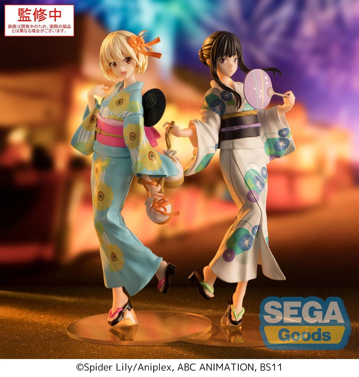 100% Original in Stock SEGA Lycoris Recoil Luminasta Nishikigi Chisato Inoue Takina Anime Figure Action Figure Model Decoration