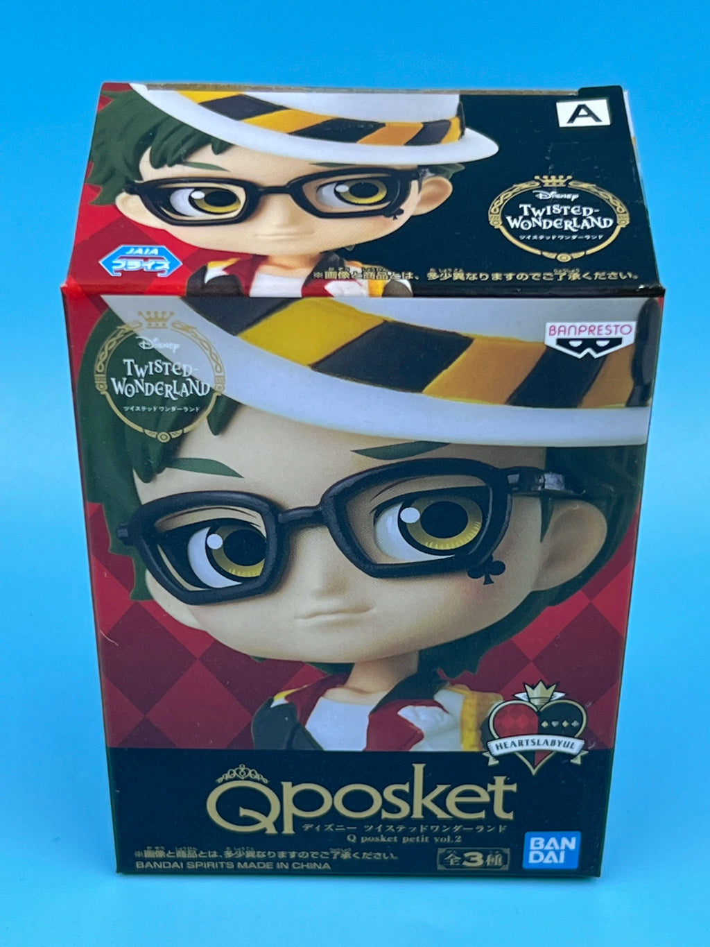 Q Posket Disney Twisted-Wonderland Collection Ornament Anime Action Figures Model Kids Toy