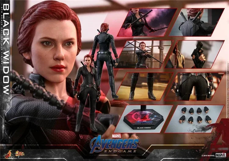 In Stock Genuine HotToys HT 1/6 MMS533 Avengers 4 Scarlett Black Widow 7.0 Action Figure Model Toys