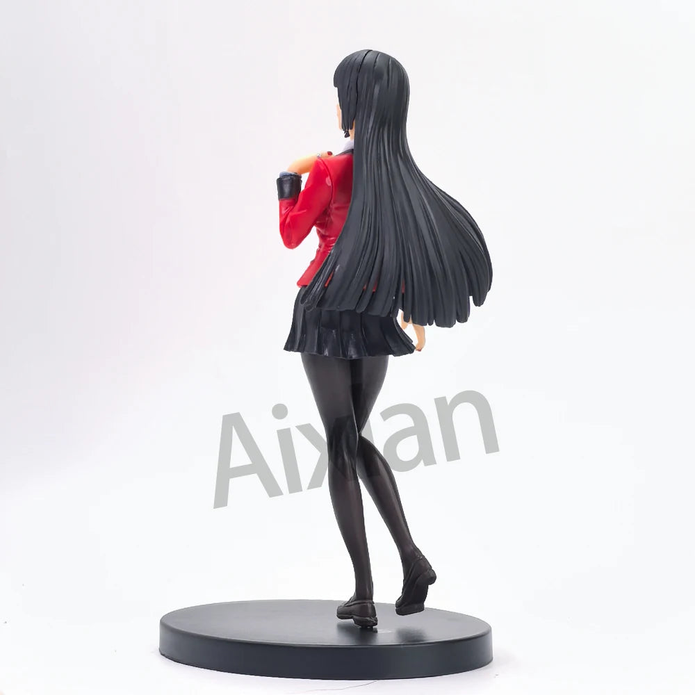17 см ARTFX J Kakegurui Аниме фигурка Jabami Yumeko PVC екшън фигурка Колекционерски модели играчки Подаръчни орнаменти Кукла играчка