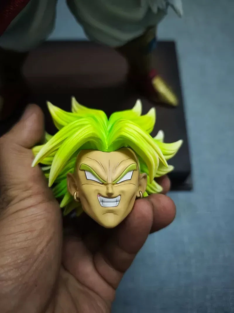 50CM Dragon Ball Brechen Kreis Broly Figur JT Statue Bruder Super Saiyajin GK Statue Modell Ornament Junge Geschenk