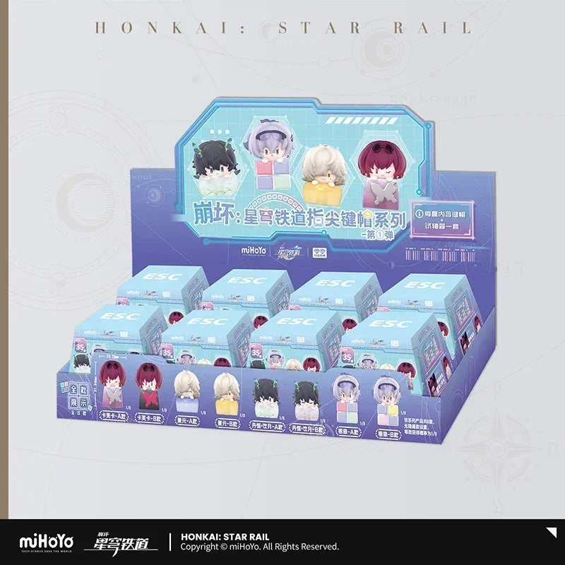 original Honkai Star Rail action figures Anime model Himeko Dan Heng March 7th Gepard Landau Brand New Genuine In shelf