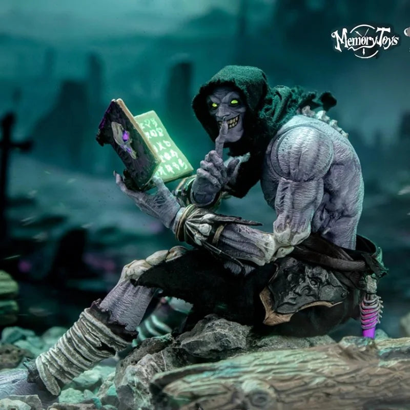 1/12 Scale Anime Memory Action Figure Necromancer Baron Salman Soldier Adventurer World Little Devil Model Collectible Gift Toy