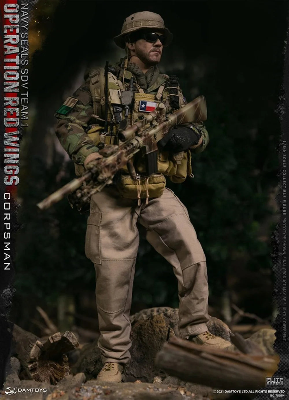 1/6 DAMTOYS DAM 78084 Navy Seals SDV Team 1 Operation Khaki Military 12inch Male Action Figures