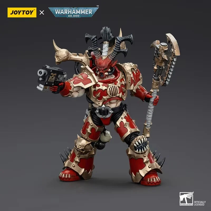 Authentic stock JOYTOY Dark Source Warhammer 40K, Lord of the Devourer, Vikatus 1:18, movable soldier model, toy figurine