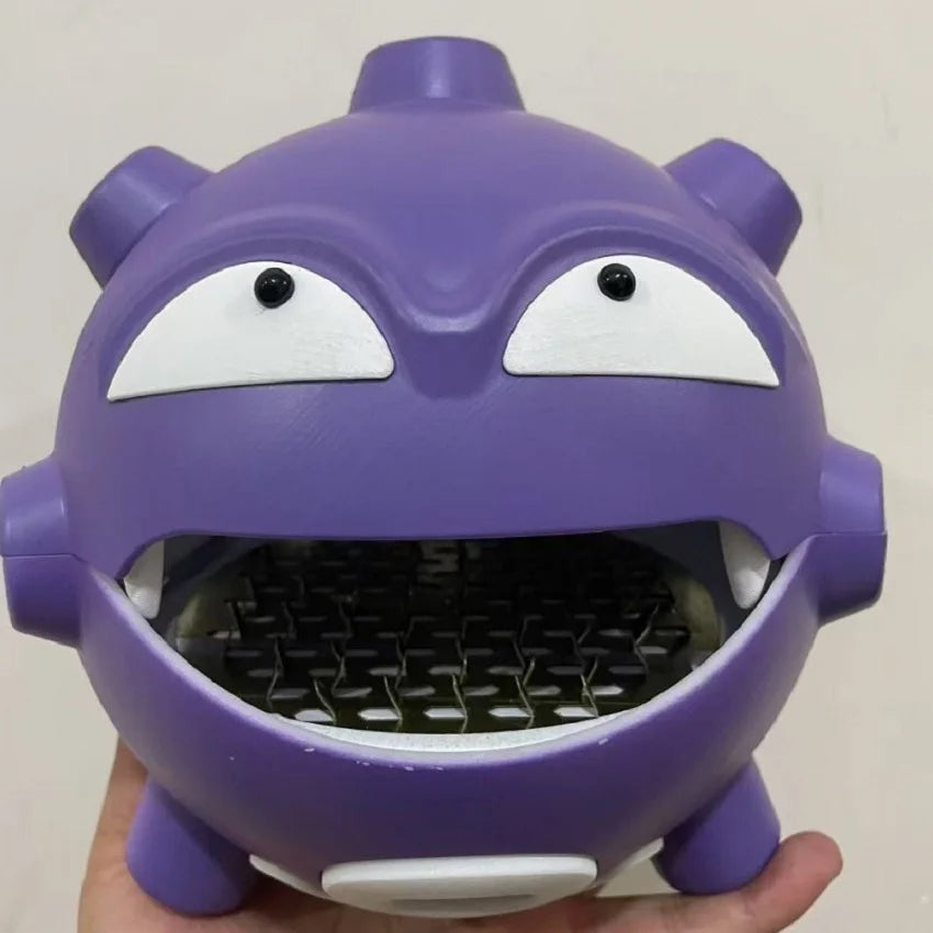 Cartoon Pok é mon Weezing Mosquito Coil Tray Anime Indoor Incense Holders Bedroom Figures Desktop Decoration Storage Toys Gift
